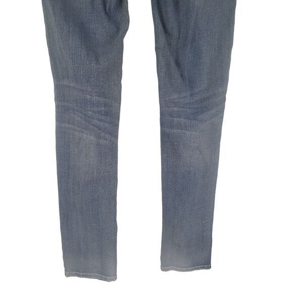 Miss Me Boyfriend Ankle Jeans 27 Womens Low Rise Distressed Skinny Bejeweled - Picture 9 of 11